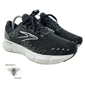 Brooks Glycerin 20 Women’s Running Shoes Black White Athletic Sneakers Size 9.5